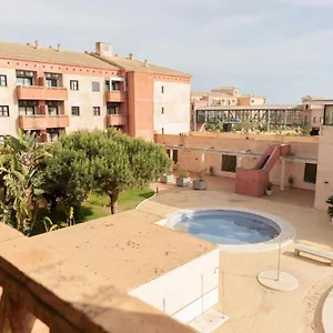 Junto A La Playa Con Piscina Y Parking Apartamento Punta Umbría